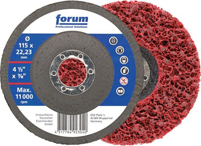 Produktbild Forum Professional Solutions Grobreinigungsscheibe Ø115mm, Keramikkorund (Extra coarse)