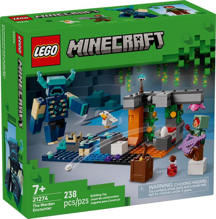 Produktbild LEGO Begegnung mit dem Wächter (21274, LEGO Minecraft)