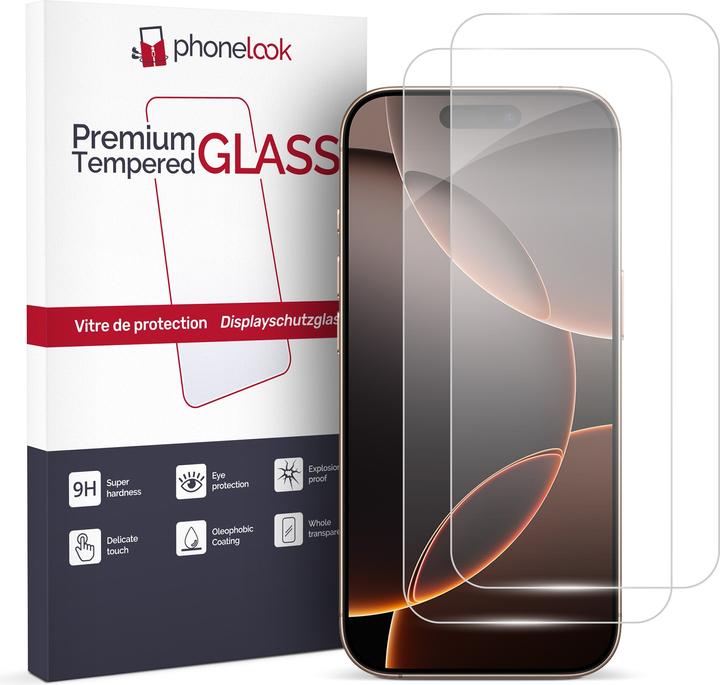 Immagine prodotto PhoneLook 2er Set Panzer Glas Displayschutzfolie (Apple iPhone 7)