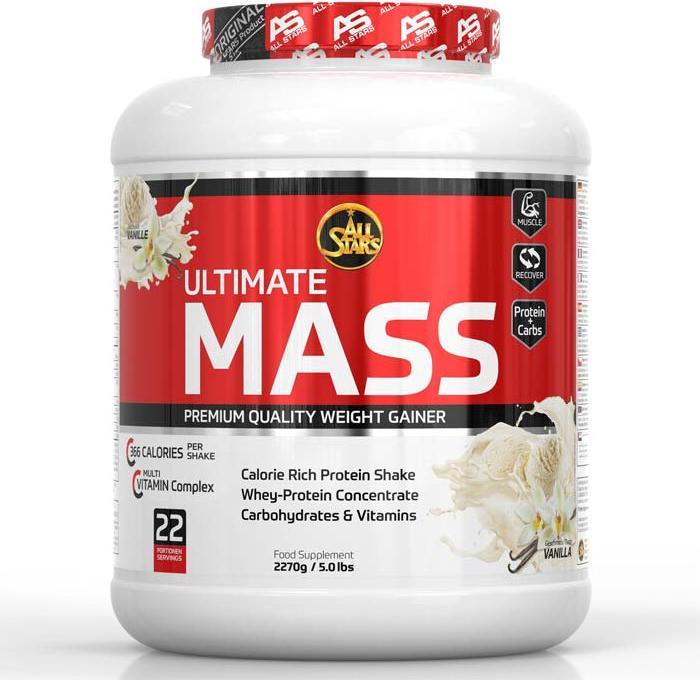 Produktbild All Stars Ultimate Mass Gain (2270g Dose) (Vanille, 1 Stk., 2300 g)