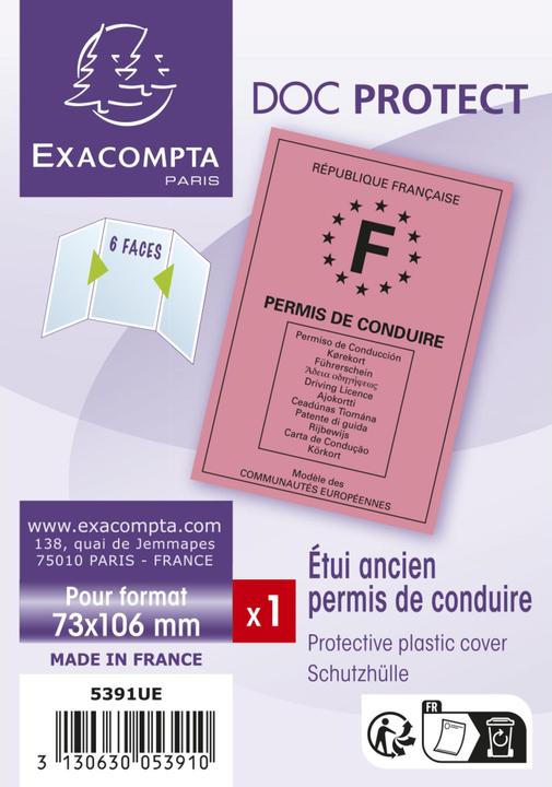 Produktbild Exacompta Führerschein (7.5 x 10.5 cm, 10 x)