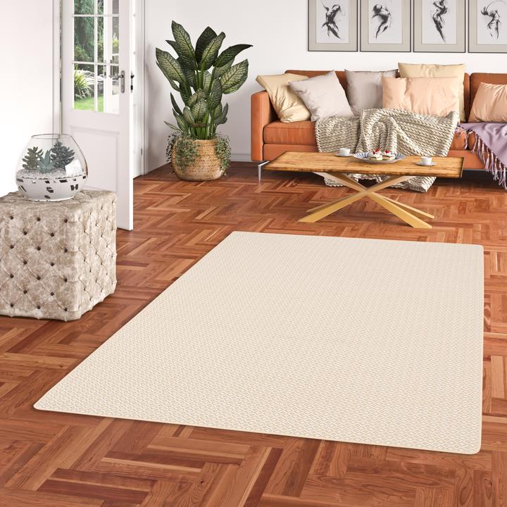 Produktbild Snapstyle In & Outdoor Teppich Flachgewebe Oslo Karo Modern (100 x 400 cm)