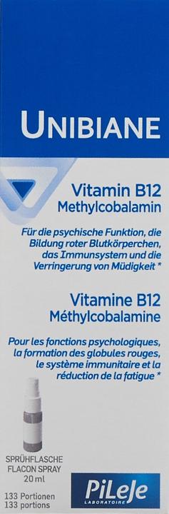 Actual product image PiLeJe Vitamin B12 Spray (1 Piece, Spray, 71 g)