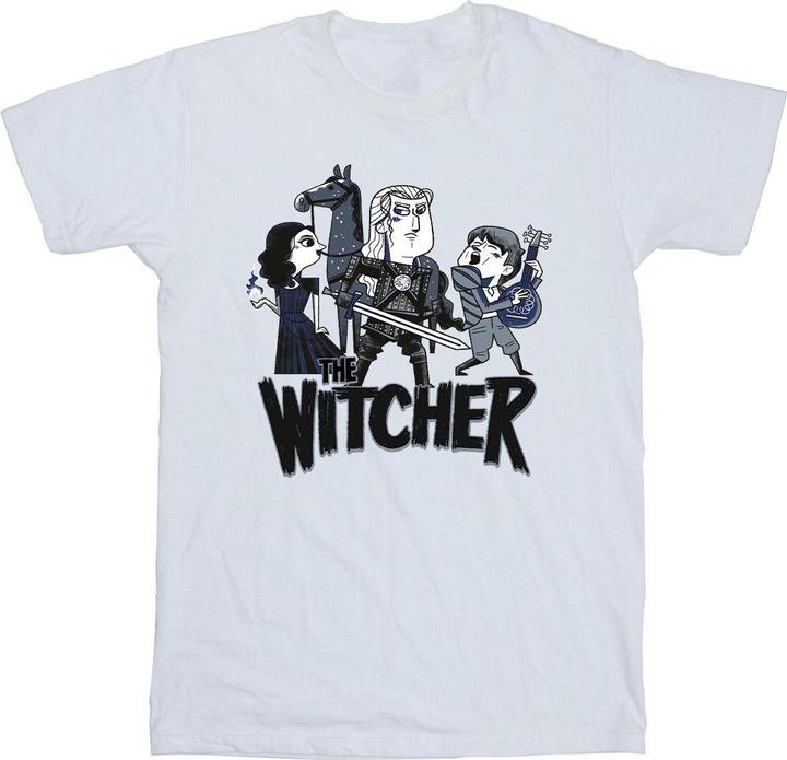 Produktbild Netflix The Witcher Team Illustrated TShirt (XL)