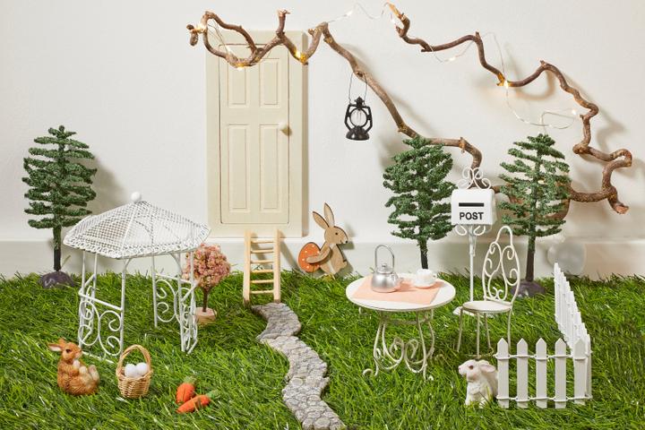 Produktbild Hobby Fun Wichteltür-Set "Welcome", 4 tlg.