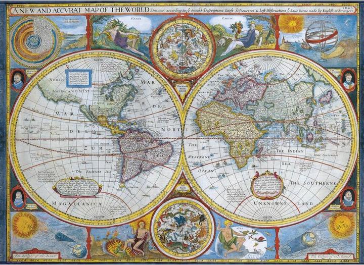 Immagine prodotto Eurographics Mappa del mondo antico (1000 pezzi)