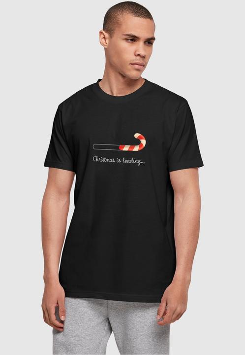 Produktbild Merchcode Christmas Loading Basic Round Neck T-Shirt - 115095 (XL)
