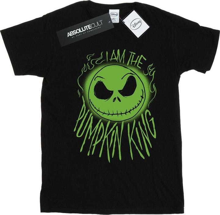 Immagine prodotto Disney Nightmare Before Christmas Pumpkin King Maglietta Ampia Donna (S)