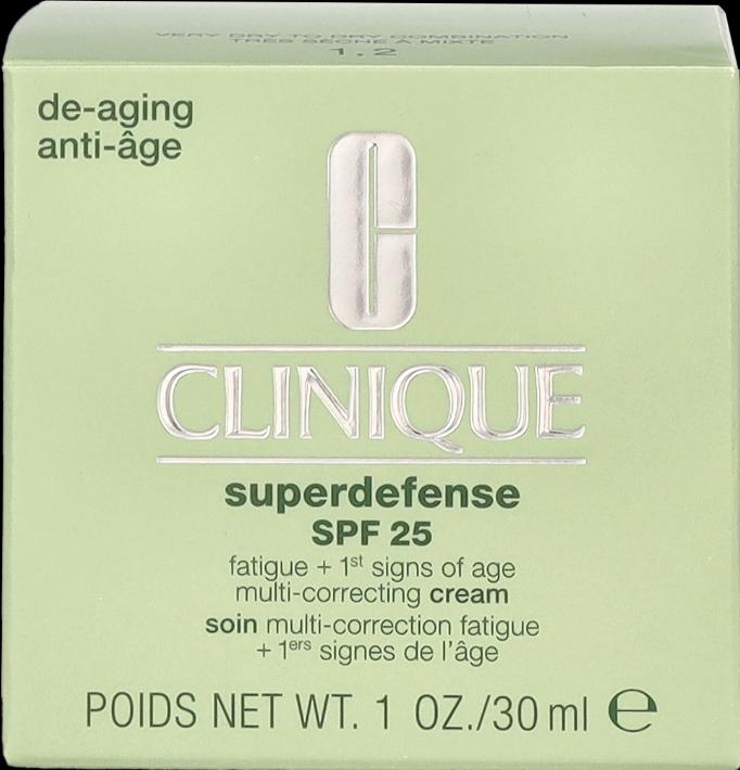 Actual product image Clinique Superdefence (30 ml, Day cream, SPF 25)
