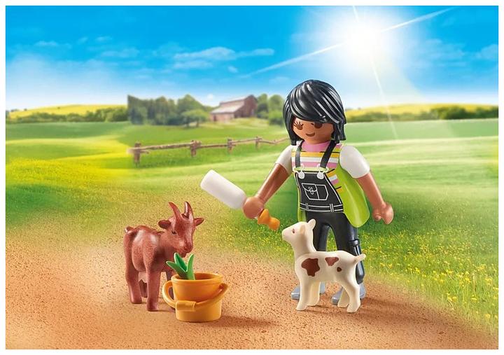 Immagine prodotto Playmobil 71759 Donna con capre (71759, Playmobil Special Plus)