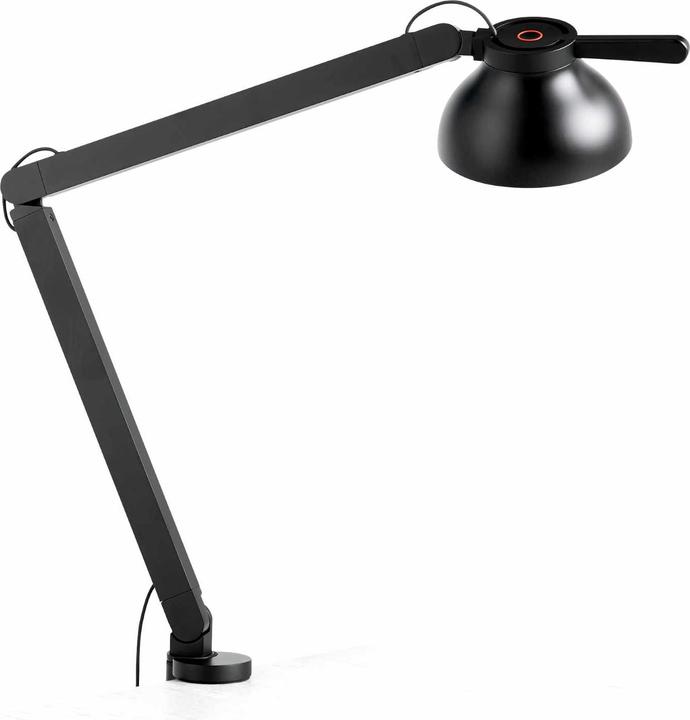 Image du produit HAY PC lampe de table 2 bras avec clamp Soft Black (407 lm)