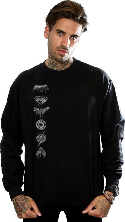 Produktbild Justice League Movie Sprayed Emblems Sweatshirt (XXL)