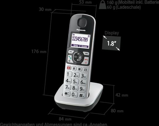 Produktbild Panasonic KX-TGQ500 (DE-Version)