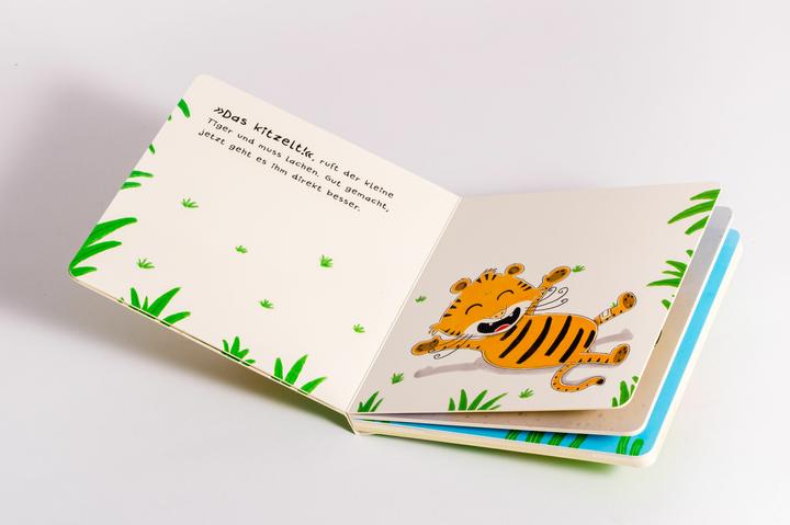 Produktbild Tröste den Tiger – Ein Fühl-Mitmachbuch (Deutsch)