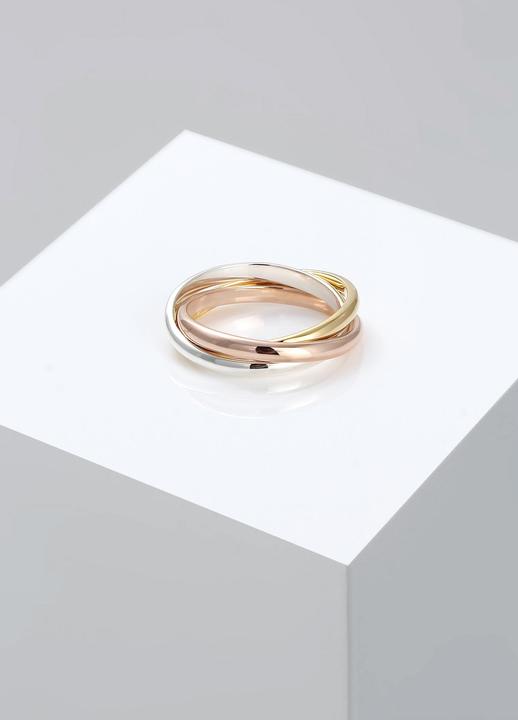 Actual product image Elli Wickelring Trio Tri-Color (56, 925 Silver)