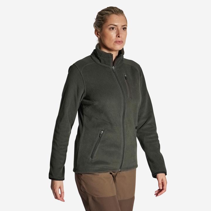 Produktbild Solognac Fleecejacke 500 Damen grün (36)