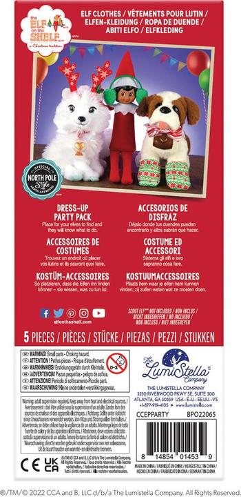 Produktbild Elf on the Shelf Elf & Pet Accessoires - Party Set
