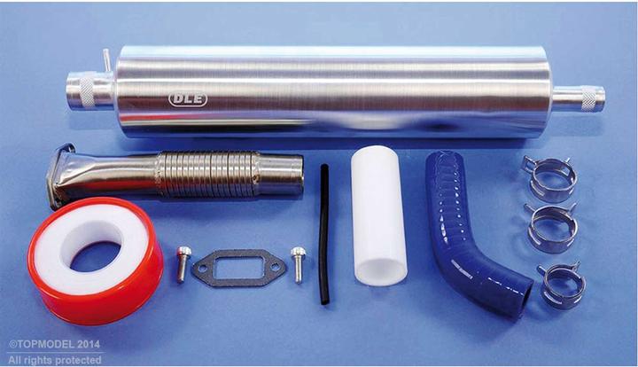 Actual product image DLE Engine silencer set dle 35ra