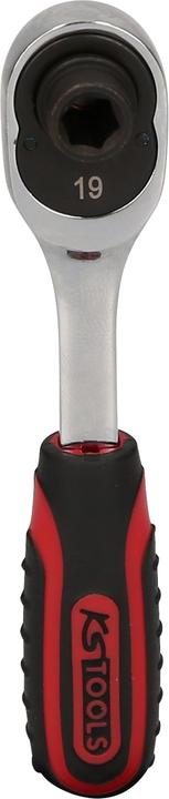 Produktbild KS Tools 1/4" CHROMEplus Bit-Umschalt-Knarre (1/4")