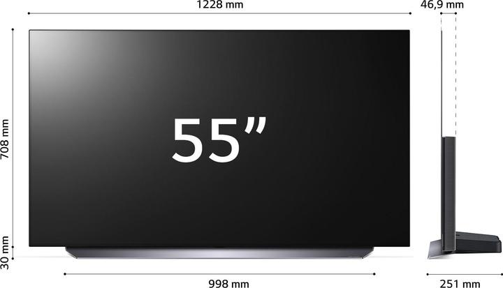 Produktbild LG OLED55CS6LA (55", CS6, OLED, 4K, 2022)