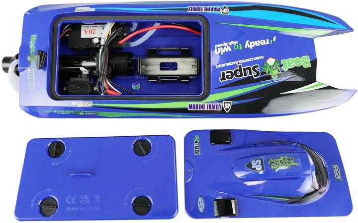 Productafbeelding Amewi Catamaran Jetboat Blue Arrow Brushless 400 mm RTR
