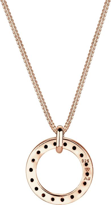 Immagine prodotto Elli Collana Cerchio Cristalli Argento 925 (Argento 925, Cristallo di vetro, 45 cm)