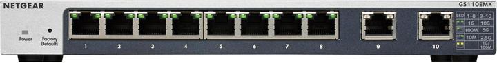 Image du produit Netgear Gs110emx (10 ports)