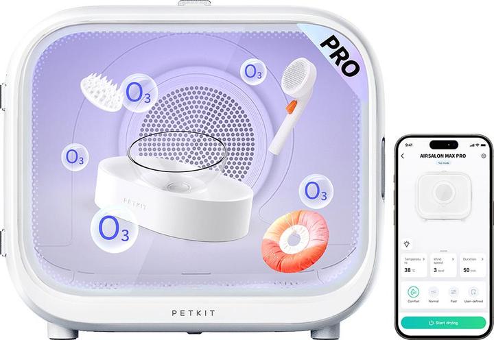 Immagine prodotto Petkit Asciugatrice intelligente per animali domestici AirSalon Max
