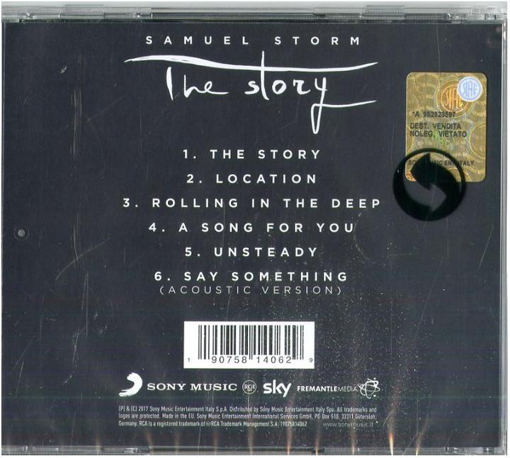 Image du produit Samuel Storm - The Story, CD (Samuel Storm, 2017)