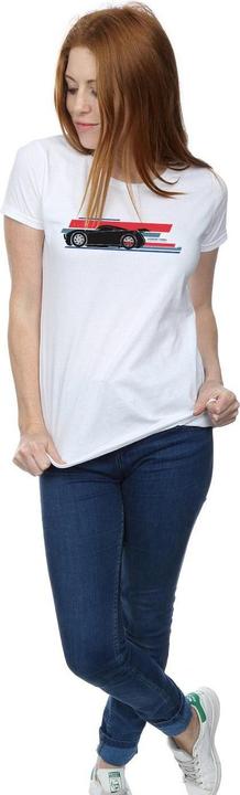Immagine prodotto Disney Cars Jackson Storm Stripes Maglietta Donna (XL)