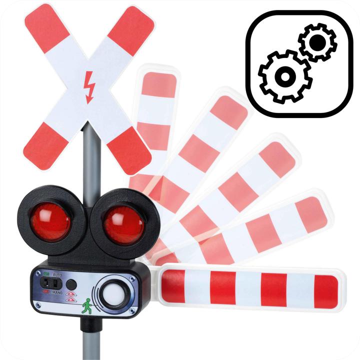 Actual product image Theo Klein level crossing with light and sound function