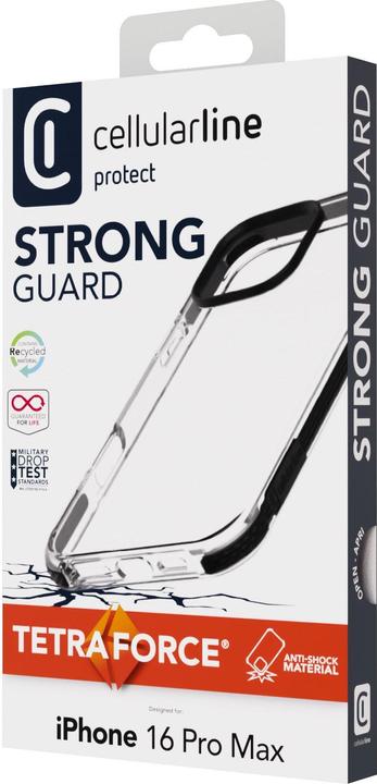 Immagine prodotto Cellularline Custodia Strong Guard (Apple iPhone 16 Pro Max)