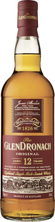 Immagine prodotto Glendronach 12 anni originale (Single Malt, Whisky scozzese, 1 x 70 cl)