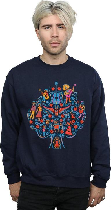 Actual product image Disney Mens Coco Tree Pattern Sweatshirt (L)