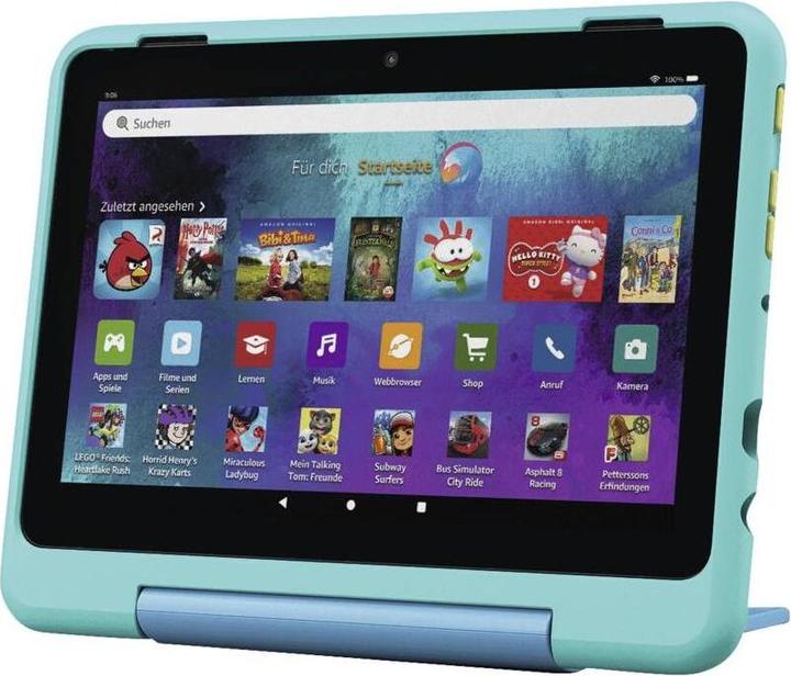 Actual product image Amazon Fire HD 8 Kids Pro (WLAN only, 8", 32 GB, Hello Teal)
