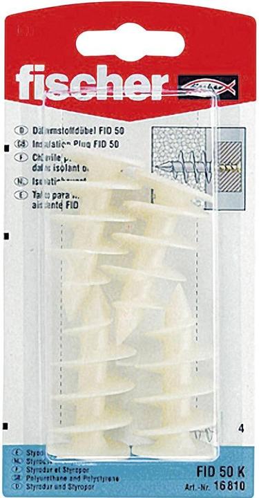 Actual product image Fischer Insulation dowels (4 pcs.)