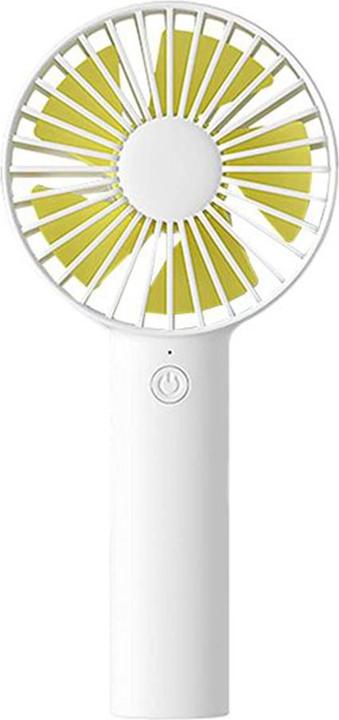 Jisulife - Premium Handheld Fan Life1 Plus (FA21) - Portable, Type-C, 3 Speeds, 2000mAh - White