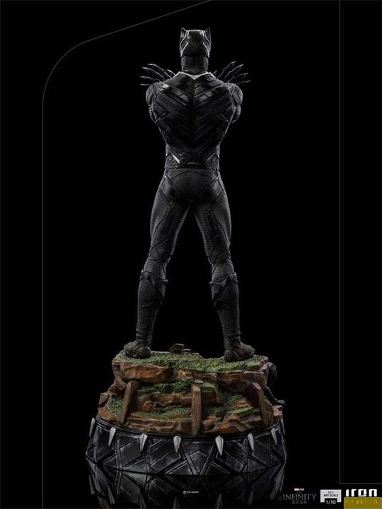 Actual product image Iron Studios MARVEL - Black Panther Deluxe- Statuette 1/10 Art Scale - 25.5cm