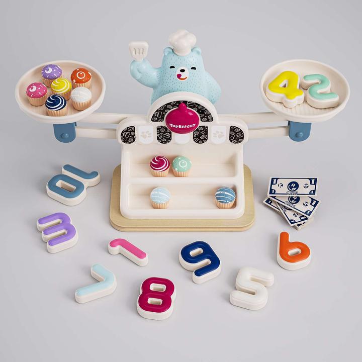 Immagine prodotto Topbright Toys Scala dell'orso gommoso / Scala dell'orso gommoso PREMIO TOY 2023 (Tedesco, Inglese, Francese, Italiano, Spagnolo, Olandese, Slovacco, Ceco, Russo, Rumeno, Serbo, Svedese, Sloveno, Norvegese, Bosniaco, Croato, Bulgaro, Lituano)