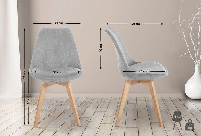 Produktbild Swisshandel24 Stuhl Linares Cord