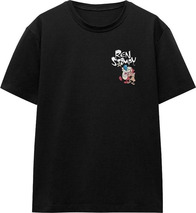Immagine prodotto Ren & Stimpy Warhol Maglietta Adulto Unisex (L)