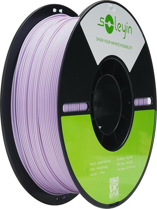 Produktbild Creality Filament Soleyin Ultra-PLA Violett 1.75 mm 1.29 kg (PLA, 1.75 mm, 1290 g, Violett)