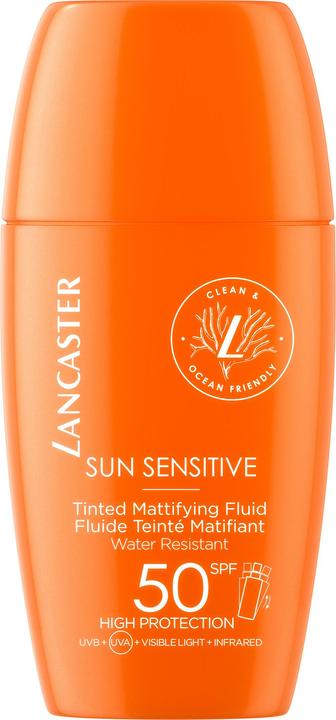Lancaster Sunp Sensitive Fluide Sun Protection Factor 50 (Crème solaire visage, SPF 50, 30 ml, 60 g)