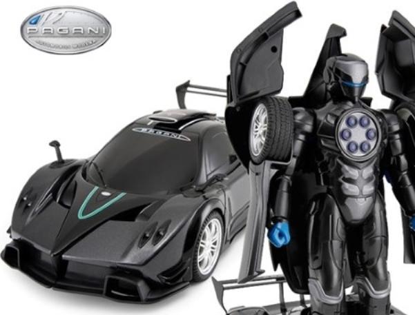 Actual product image Rastar Pagani Zonda R Transform Robot Bil 2.4G 1:14
