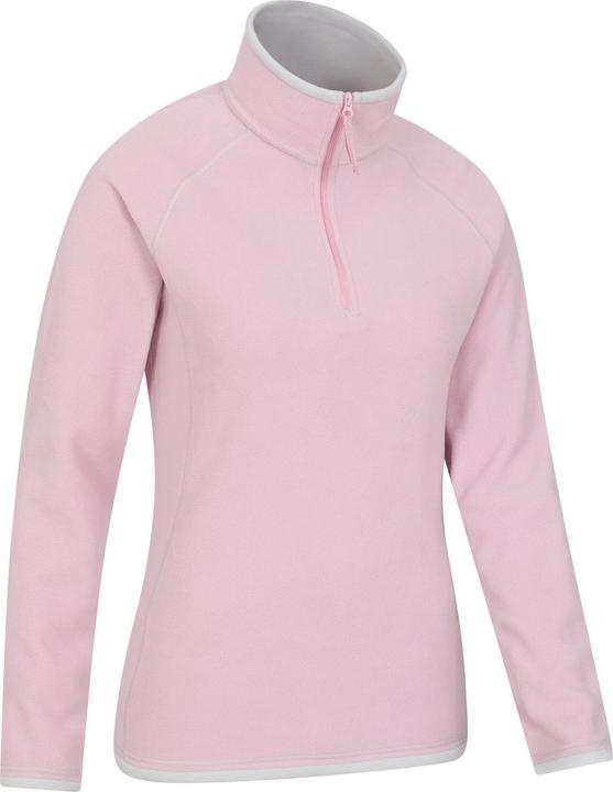 Actual product image Mountain Warehouse Womens/Ladies Montana Half Zip Fleece Top (44 D)