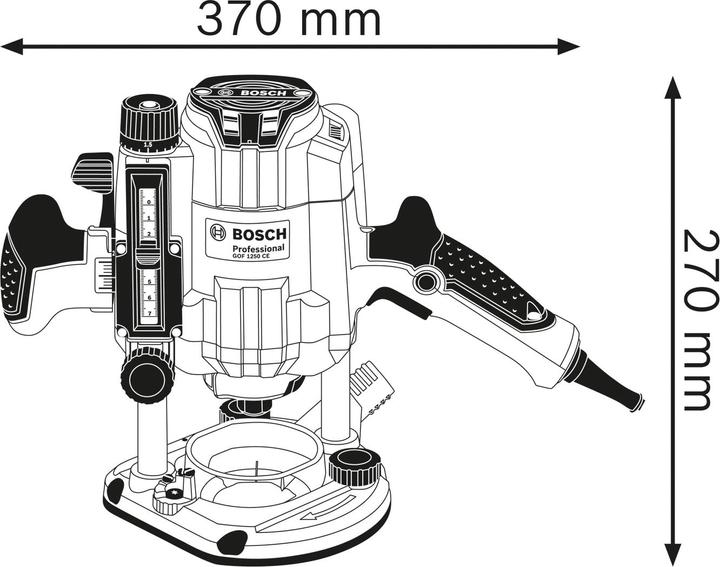 Immagine prodotto Bosch Professional GOF 1250 CE