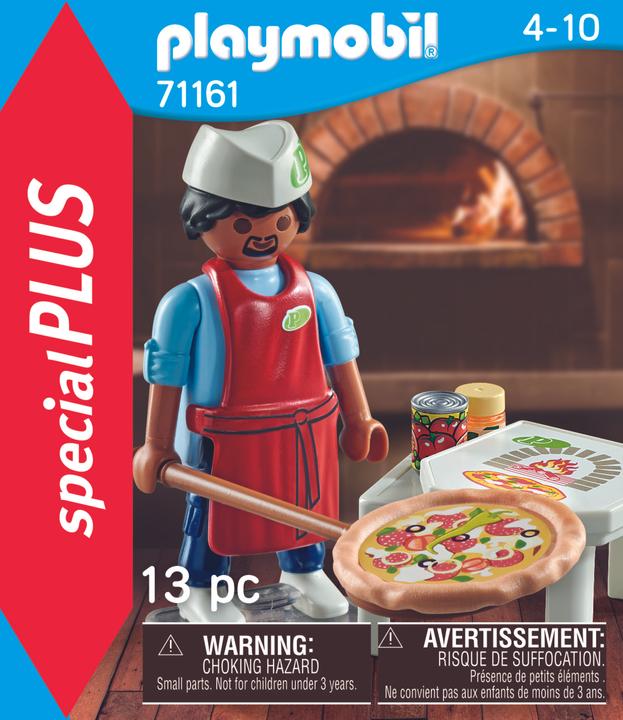 Produktbild Playmobil Pizzabäcker (71161, Playmobil Figures)