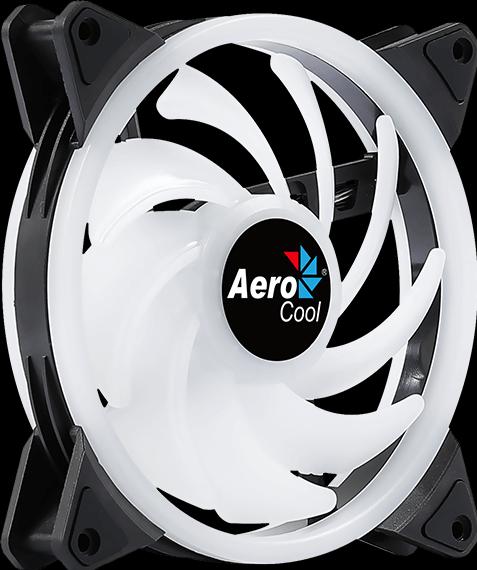 Actual product image AeroCool Duo 14 computer case fan 14 cm black (140 mm, 1 x)