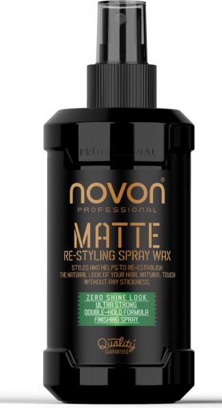 Immagine prodotto Novon Professional Novon Re Styling Cera Spray Opaca Ultra Forte - 200 Ml (200 ml)