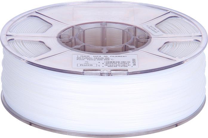 Image du produit eSUN Filament naturel HIPS 1.75mm 1Kg (HIPS, 1.75 mm, 1000 g, Blanc)